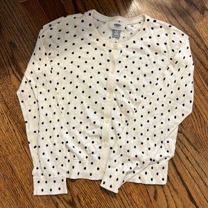 Girls polka dot cardigan. Size XL (14). Excellent condition. Worn once